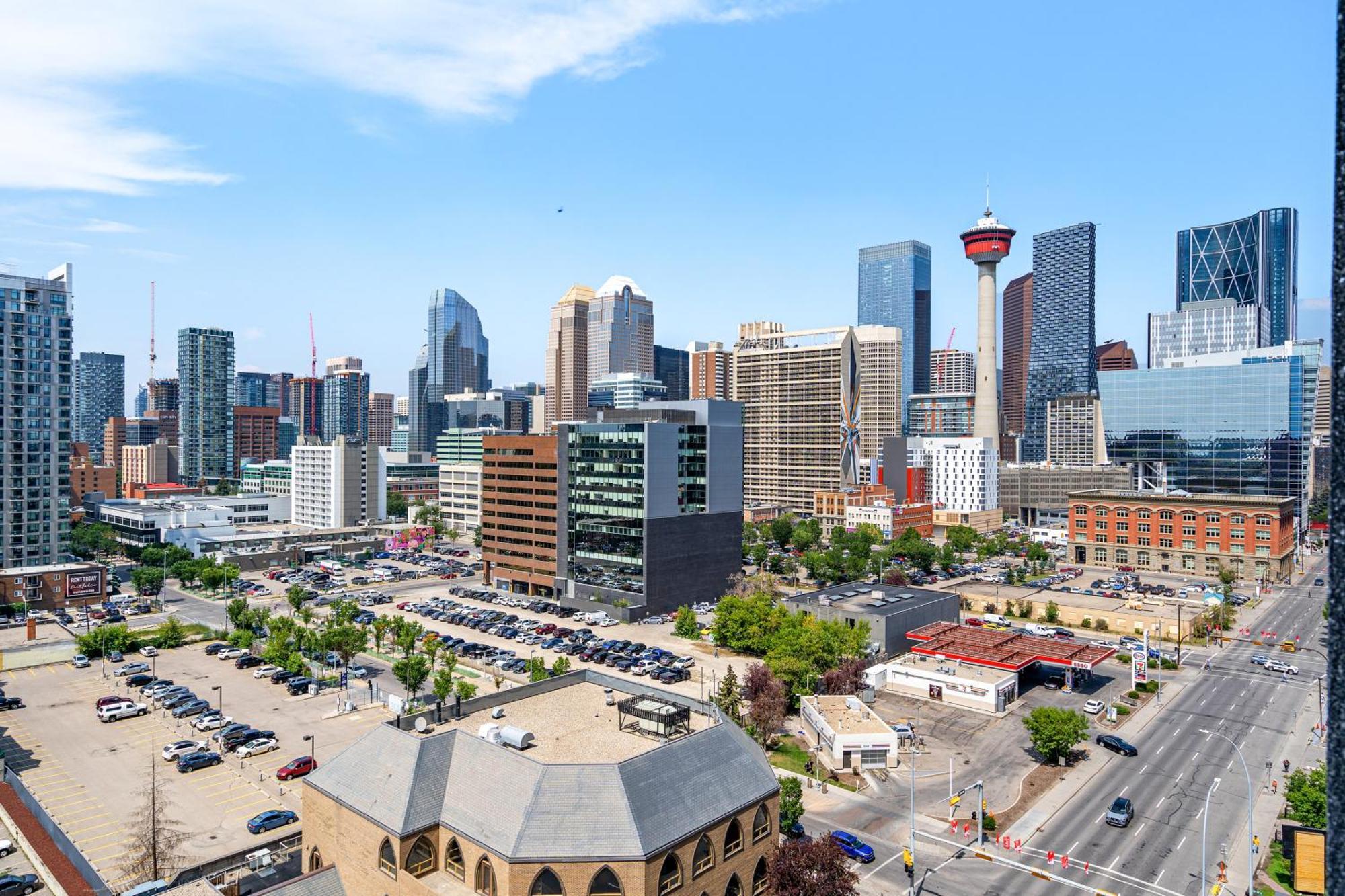 City Centre Retreat - 1Br Condo With Desk YYC Exterior foto